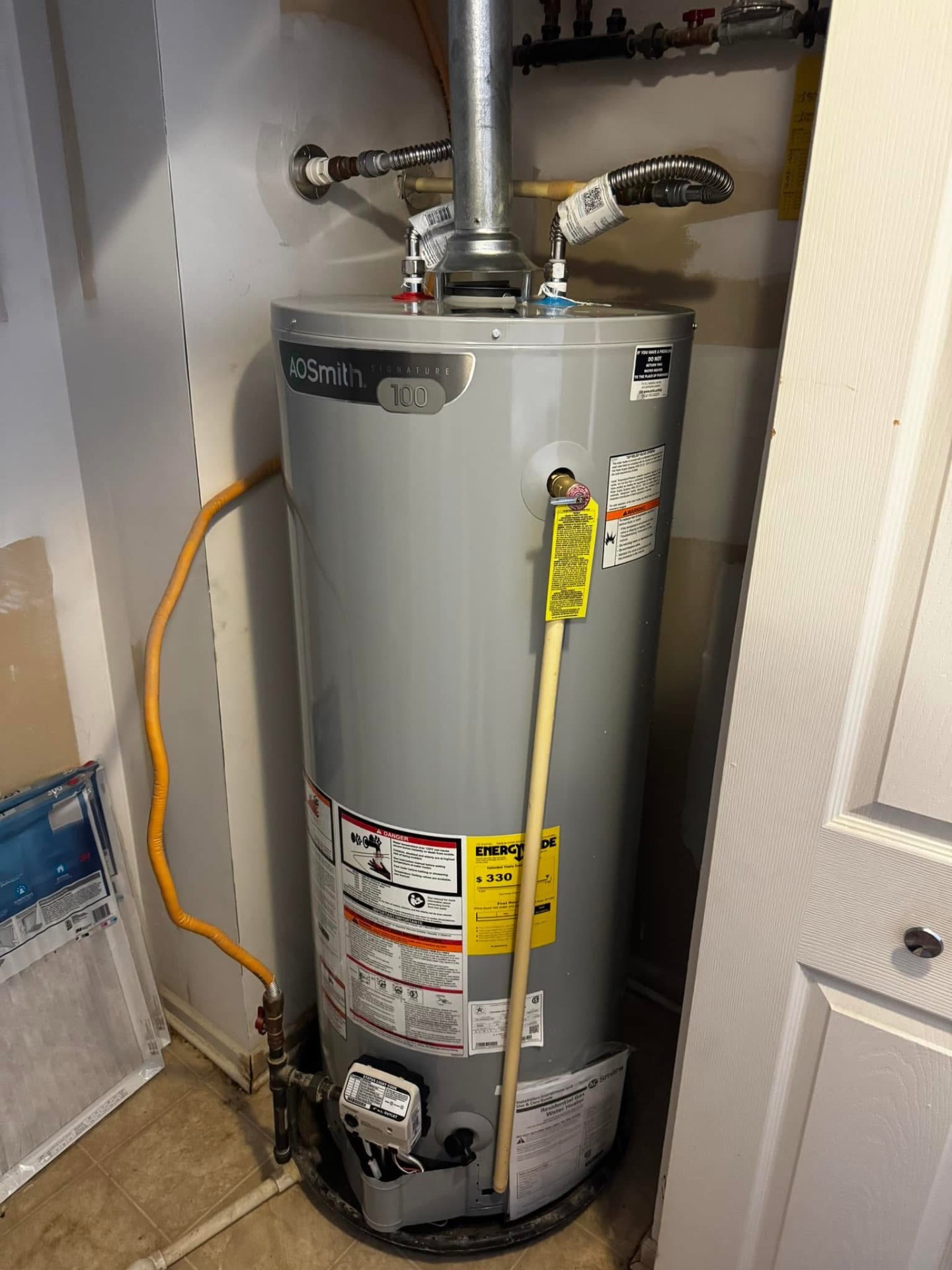 A.O. Smith water heater replacement in Fishers Indiana